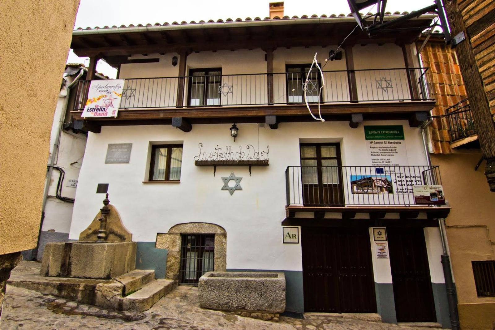 Hervás La Estrella De David, Apartamentos Rurales מראה חיצוני תמונה